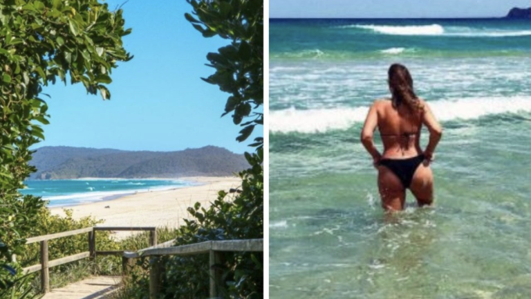 Hidden Aussie beach better than Byron