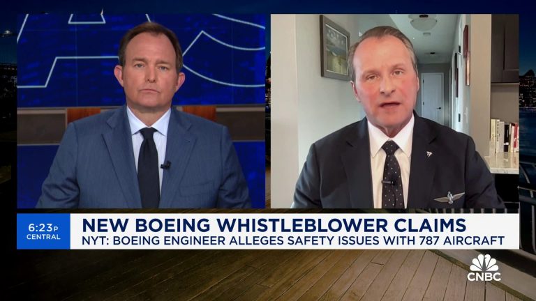 ‘Benefit of the doubt running thin with Boeing’: Capt. Dennis Tajer on whistleblower claims