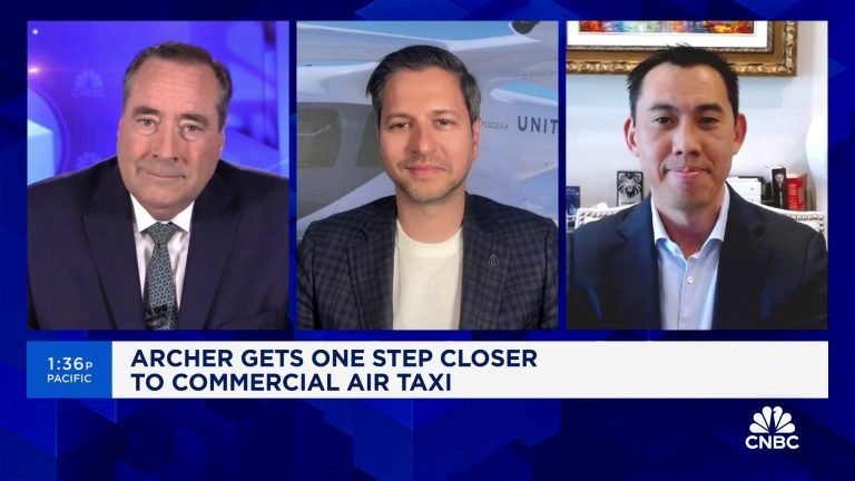 Archer Aviation’s Adam Goldstein and United Airlines Venture’s Andrew Chang talk air taxi progress