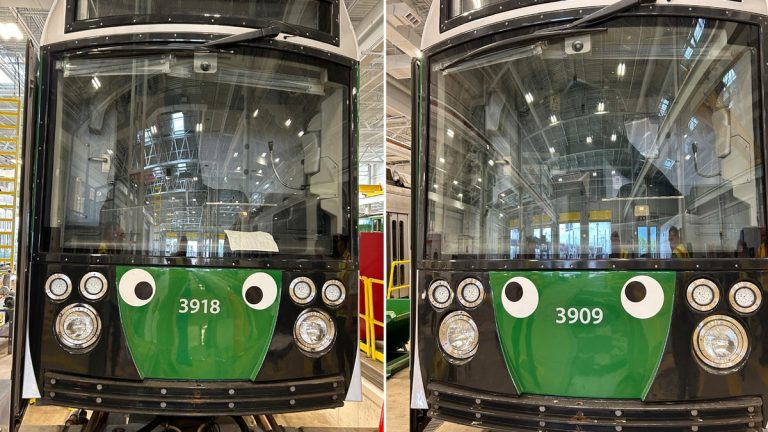 Boston trains get ‘googly eyes,’ give riders ‘joy’ on their commutes