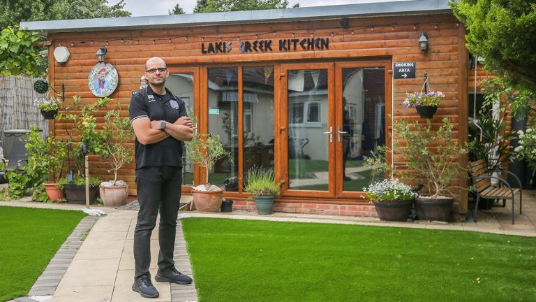 Man’s Greek restaurant in backyard honors late immigrant father: ‘This is for him’