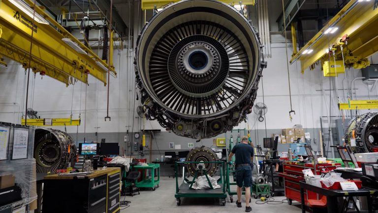 Airplane engines are in short supply. The business of fixing older ones is booming