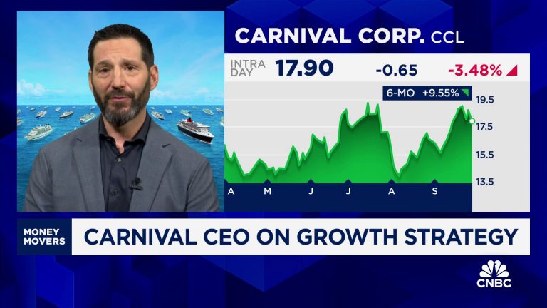 Watch CNBC’s full interview with Carnival CEO Josh Weinstein