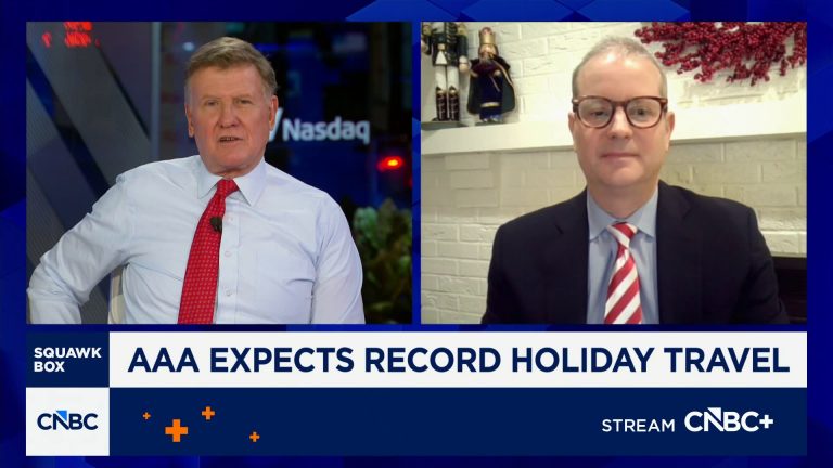 AAA CEO Gene Boehm: Record holiday travel ‘not impacted necessarily by affordability’