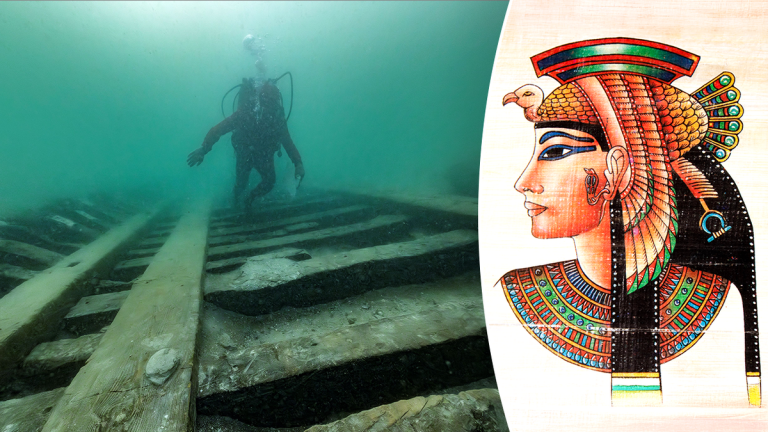 Ancient pleasure boat found near palace ruins tied to history’s most controversial queen