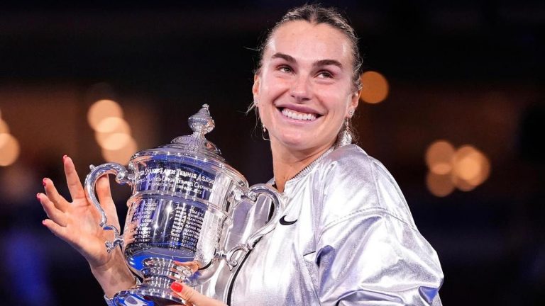 Aryna Sabalenka wins second consecutive WTA Tour Player of the Year award