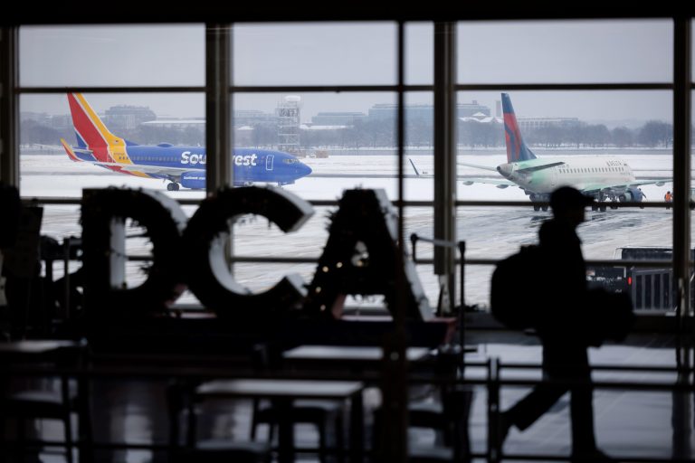 Airlines cancel more than 13,000 weekend flights as massive winter storm sweeps across the U.S.