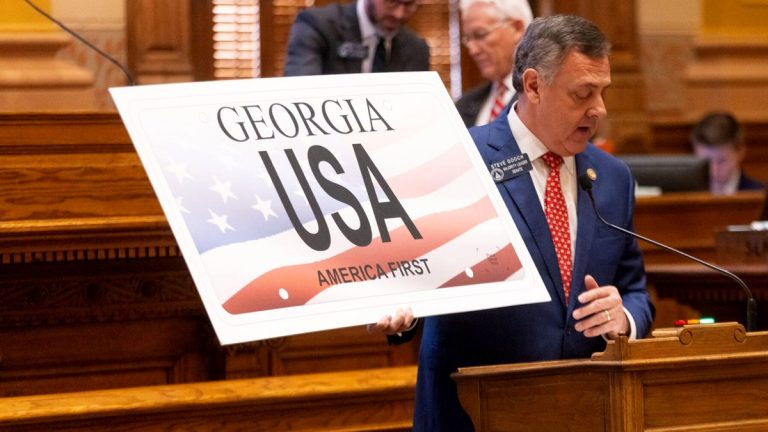 State launches ‘America First’ license plate as others unveil patriotic America 250 designs