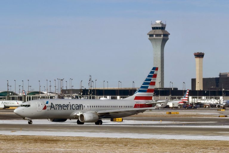 American Airlines flight attendants picket as CEO tries to calm frustrated employees