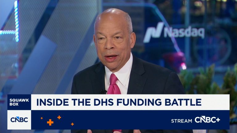 Former DHS Sec. Jeh Johnson: We can’t tie policy disagreements to keeping the government funded