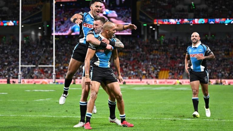Bulldogs’ season on the brink after crushing loss to Sharks in Magic Round shocker