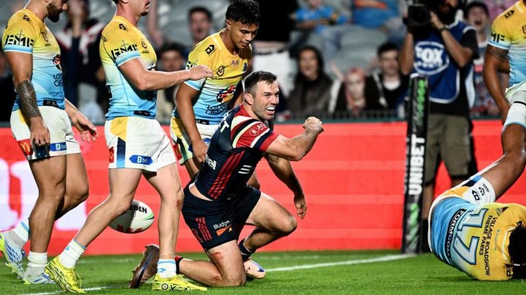 James Tedesco makes State of Origin statement as Roosters make it six straight