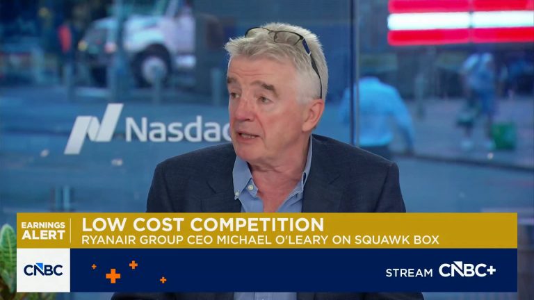 Ryanair Group CEO Michael O’Leary on jet fuel crisis: Expect airline bankruptcies in Europe