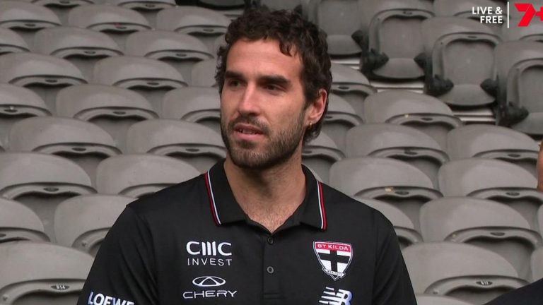 Sidelined star Max King gagged by St Kilda at ‘embarrassing’ press conference during injury absence